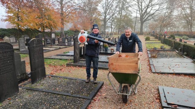 Klusochtend begraafplaats (zaterdag 26 november 2022)